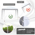 3 x 3M Garden Pop Up Gazebo Height Adjustable Marquee Party Tent Wedding Canopy with Carrying Bag, White