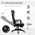 Computer Gaming Chair, Racing Desk Chair with Lumbar Support and Footrest, PU Leather Gamer Chair with Headrest and Swivel Wheels for Home, White Bargain Clearance Centre