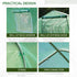 Polytunnel Greenhouse with Windows and Door, Walk in Greenhouse for Garden, Backyard (3 x 2 M)