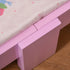 Kids Bed Princess Castle Theme w/ Side Rails Slats Home Furniture for 3 - 6 Yrs Pink 143 x 73 x 60 cm