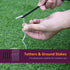 1.8m Inflatable Halloween Lawn Decoration with LED Witches Around A Black Cauldron Outdoor Air Blown Holiday Décor