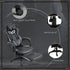 Computer Gaming Chair, Racing Desk Chair with Lumbar Support and Footrest, PU Leather Gamer Chair with Headrest and Swivel Wheels for Home, Grey Bargain Clearance Centre