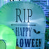 5FT Halloween Inflatables Ghost and Tombstone, Blow Up Outdoor Halloween Decorations with Build-in LED Lights for Garden, Lawn, Party