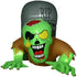 5FT Halloween Inflatables Ghost and Tombstone, Blow Up Outdoor Halloween Decorations with Build-in LED Lights for Garden, Lawn, Party