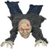 5.2ft Life Size Outdoor Halloween Decoration Crawling Zombie, Animated Prop Decor with Sound and Motion Activated, Light Up Eyes, Howling Sound, Posable Arms