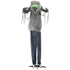 6'8" Skeleton Werewolf Halloween Animatronic, with Glowing Eyes