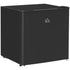 46 Litre Table Top Mini Fridge, Small Fridge with Ice Box, Reversible Door, Adjustable Temperature and Legs for Bedrooms, Home Office, Black