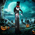 Giant 10ft Halloween Inflatables Tall Ghost with Hat, Build-in LEDs Blow Up Scary Outdoor Decorations, for Party Yard Garden Lawn Decoration