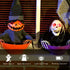 2pcs Animated Halloween Skull Bowl, Skeleton Ghost Skull Candy Dish with LED Eyes, Moving Body and Creepy Sound for Party Decoration, Festival Haunted Houses