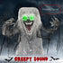 6'8" Skeleton Werewolf Halloween Animatronic, with Glowing Eyes
