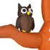 2.7m Halloween Inflatable Dead Tree with Ghost, Pumpkin and Owl, Blow Up Decorations with Build-in LED Lights for Party Outdoor Garden Décor