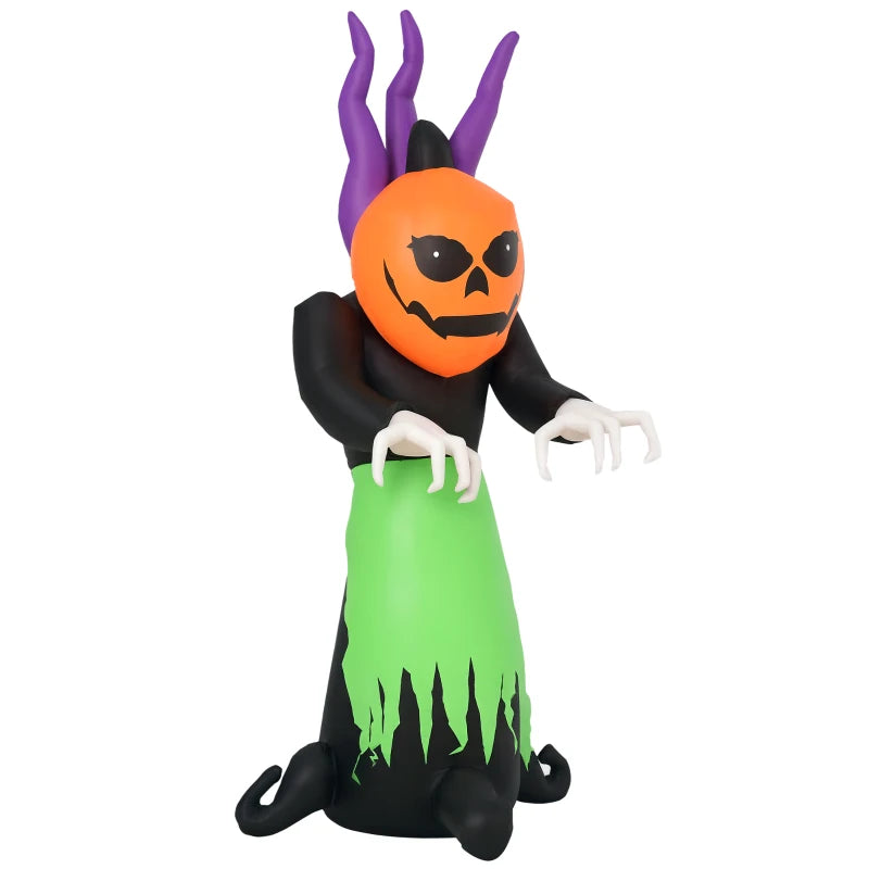 Halloween Pumpkin Ghost Inflatable LED Lights Accessories Scary Ghoul Outdoor Kids Party Theme Display