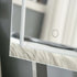 Jewellery Cabinet with LED Light, Lockable Jewellery Organiser with Full-Length Mirror for Bedroom Dressing Room, Grey Bargain Clearance Centre