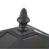 Outdoor Garden Solar Post Lamp Photosensitive LED Lantern Bollard Pathway 1.2M Tall – Black