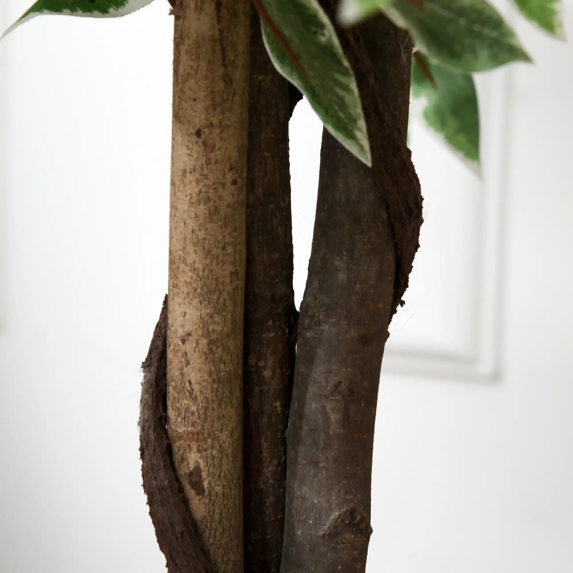 160cm/5.2FT Artificial Ficus Silk Tree with Nursery Pot, Decorative Fake Plant, for Indoor Outdoor Décor Bargain Clearance Centre