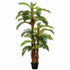 Artificial Plant Tropical Palm in Pot, Fake Plants for Home Indoor Outdoor Decor, 150cm, Green Bargain Clearance Centre