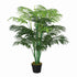 125cm/4FT Artificial Palm Plant Decorative Tree with Nursery Pot, Fake Plastic Indoor Outdoor Home Office Décor, Green Bargain Clearance Centre