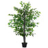 145cm Artificial Banyan Plant Faux Decorative Tree w/ Cement Pot Vibrant Greenery Shrubbery Indoor Outdoor Accessory Bargain Clearance Centre