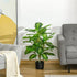 Artificial Evergreen Tree Fake Decorative Plant in Nursery Pot for Indoor Outdoor Decor, 95cm Bargain Clearance Centre