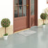 Set of 2 Decorative Artificial Plants, Ball Topiary Tree with Rose Flower in Pot, Fake Plants for Home Indoor Outdoor Decor, 60cm, Pink Bargain Clearance Centre