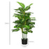 Artificial Evergreen Tree Fake Decorative Plant in Nursery Pot for Indoor Outdoor Decor, 120cm Bargain Clearance Centre