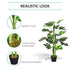 100cm/3.3FT Artificial Monstera Tree Decorative Cheese Plant 21 Leaves with Nursery Pot, Fake Tropical Palm Tree for Indoor Outdoor Décor Bargain Clearance Centre