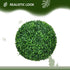 Set of Two Artificial Boxwood Balls Plants - Green Bargain Clearance Centre