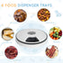 Automatic Pet Dog Cat Feeder w/ Digital Timer Six-Meal Food Dispenser