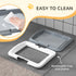 Dog Toilet Tray for Training Dogs, Dog Litter Tray for Indoor, Outdoor, 47 x 34 x 6cm