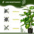 Artificial Evergreen Tree Fake Decorative Plant in Nursery Pot for Indoor Outdoor Decor, 95cm Bargain Clearance Centre