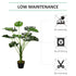 Decorative Artificial Monstera Plants in Pot Fake Plants for Home Indoor Outdoor Decor, 85cm Bargain Clearance Centre