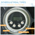 Automatic Pet Dog Cat Feeder w/ Digital Timer Six-Meal Food Dispenser