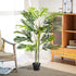Artificial Tree, 150cm Tropical Palm Tree, Fake Plants in Pots, Faux Green Plant for Indoor Outdoor Home Office Living Room Decoration 4.8 Bargain Clearance Centre