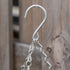 Set of Two Hanging Lisianthus Flower Pots - Pink/Green Bargain Clearance Centre