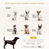 Sofa Chair, with Storage, Cushion, for Small Dogs, Cats - Light Grey