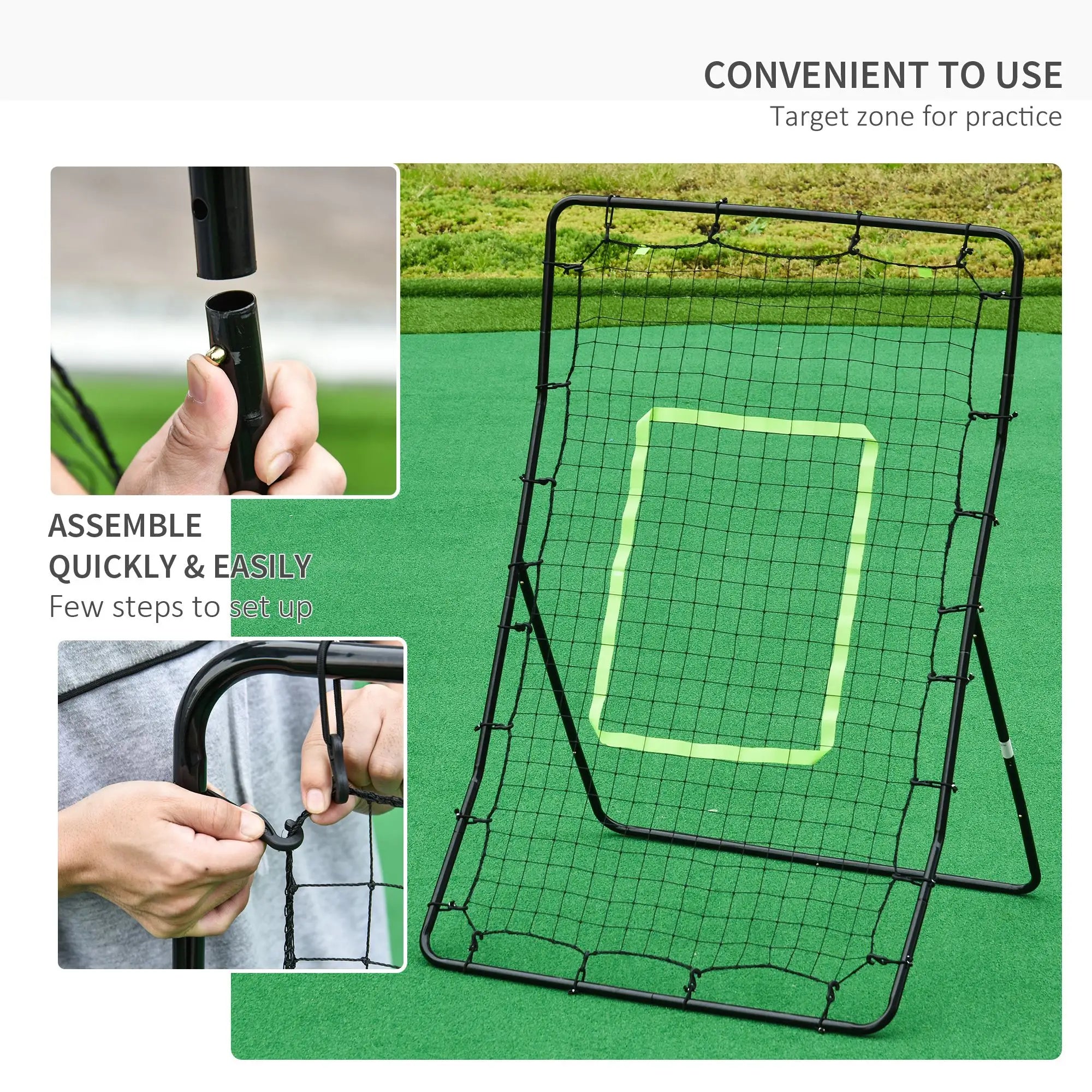 Rebounder Net Playback Game Spot Target Ball Rebounders Training Equipment Play Teaching