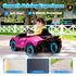 12V Lamborghini Autentica Licensed Kids Electric Car with Remote Control, 4 Suspension Wheels, Soft Start, Pink