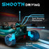 Aston Martin Licensed 12V Kids Ride on Racing Kart w/ Bluetooth, 4 Suspension Wheels, Music Lights Horn, Green