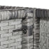 8-Seater Rattan Dining Set Garden Furniture Cushion Seat Woven Rattan Grey