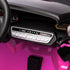 12V Lamborghini Autentica Licensed Kids Electric Car with Remote Control, 4 Suspension Wheels, Soft Start, Pink