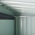 3ft Garden Storage Shed with Sliding Door and Sloped Roof Outdoor Equipment Tool, Black