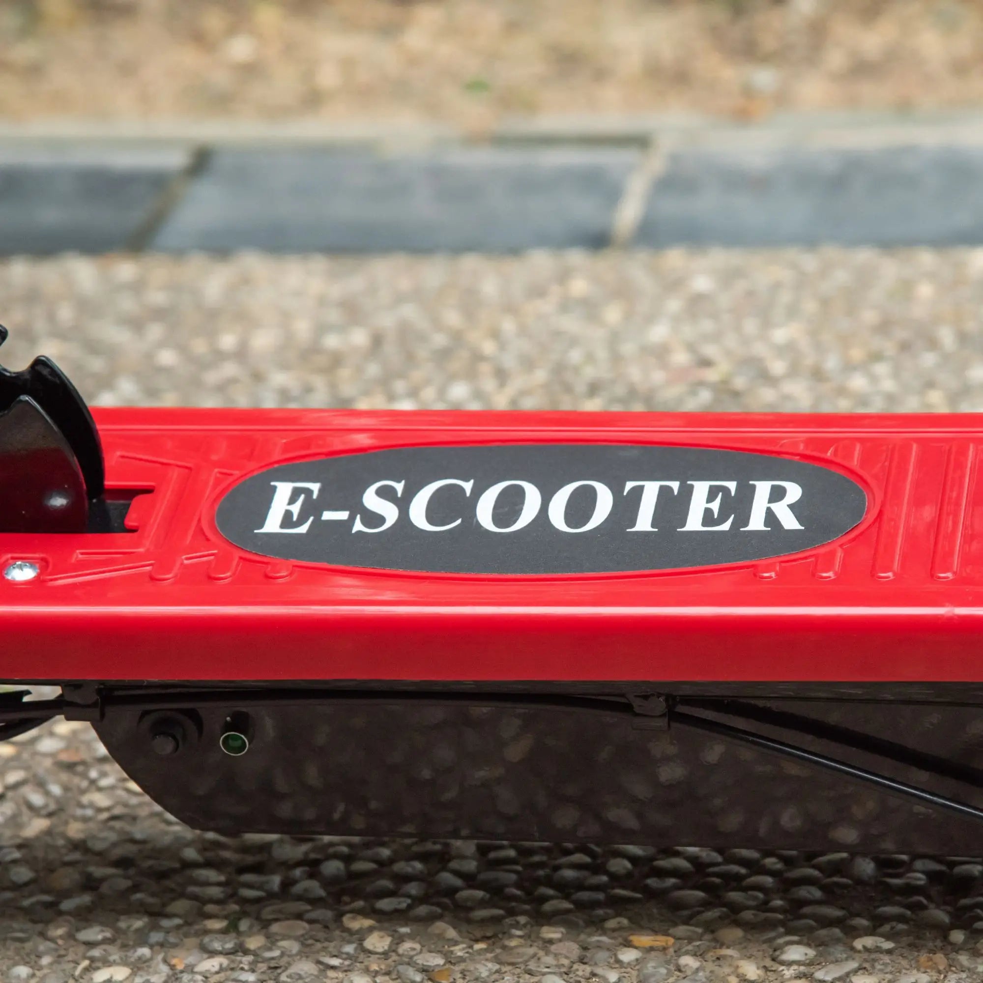 Outdoor Ride On Powered Scooter 120W Motor Bike 2 x 12V Battery - Red
