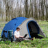 Two-Man Dome Tent, with Front Vestibule - Blue/Grey