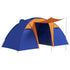 Camping Tent with 2 Bedroom, Living Area and Porch, 4-6 Man Large Tunnel Tent, 2000mm Waterproof, Portable with Bag