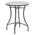 60cm Mosaic Round Bistro Table Side Bar Table Patio Garden Outdoor Balcony Furniture