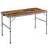 3ft Folding Camping Table Height Adjustable Aluminium Outdoor Garden Party Picnic BBQ Trestle Table Field Kitchen