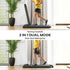 2.5HP Walking Pad, 1-6km/h Folding Treadmill with Remote Control and LED Display for Home Gym Office, Blue