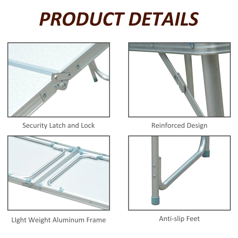 Portable Aluminium Foldable Table