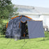 Automatic Pop Up Camping Tent, Instant Setup 2-4 Man Tent with Mesh Windows, Waterproof & UV30+, Portable with Carry Bag for Fishing, Hiking, Backpacking, Dark Grey