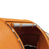4-6 Man Camping Tent with Living Area and 2 Bedrooms, Hiking Sun Shelter, UV Protection Tunnel Tent, Orange